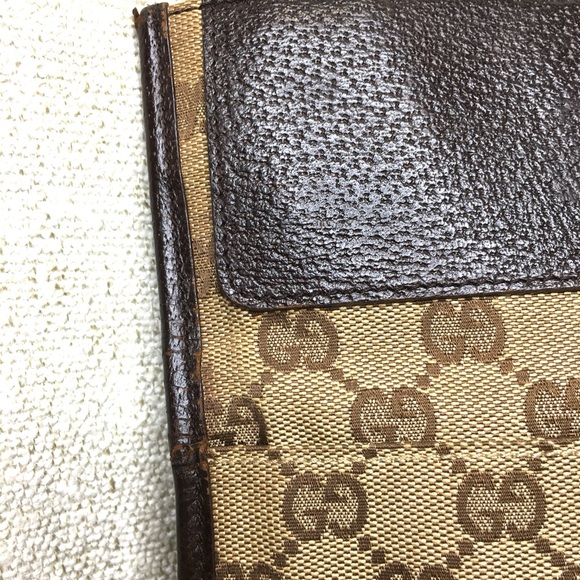 Gucci authentic brown canvas crossbody bag - Picture 8 of 15